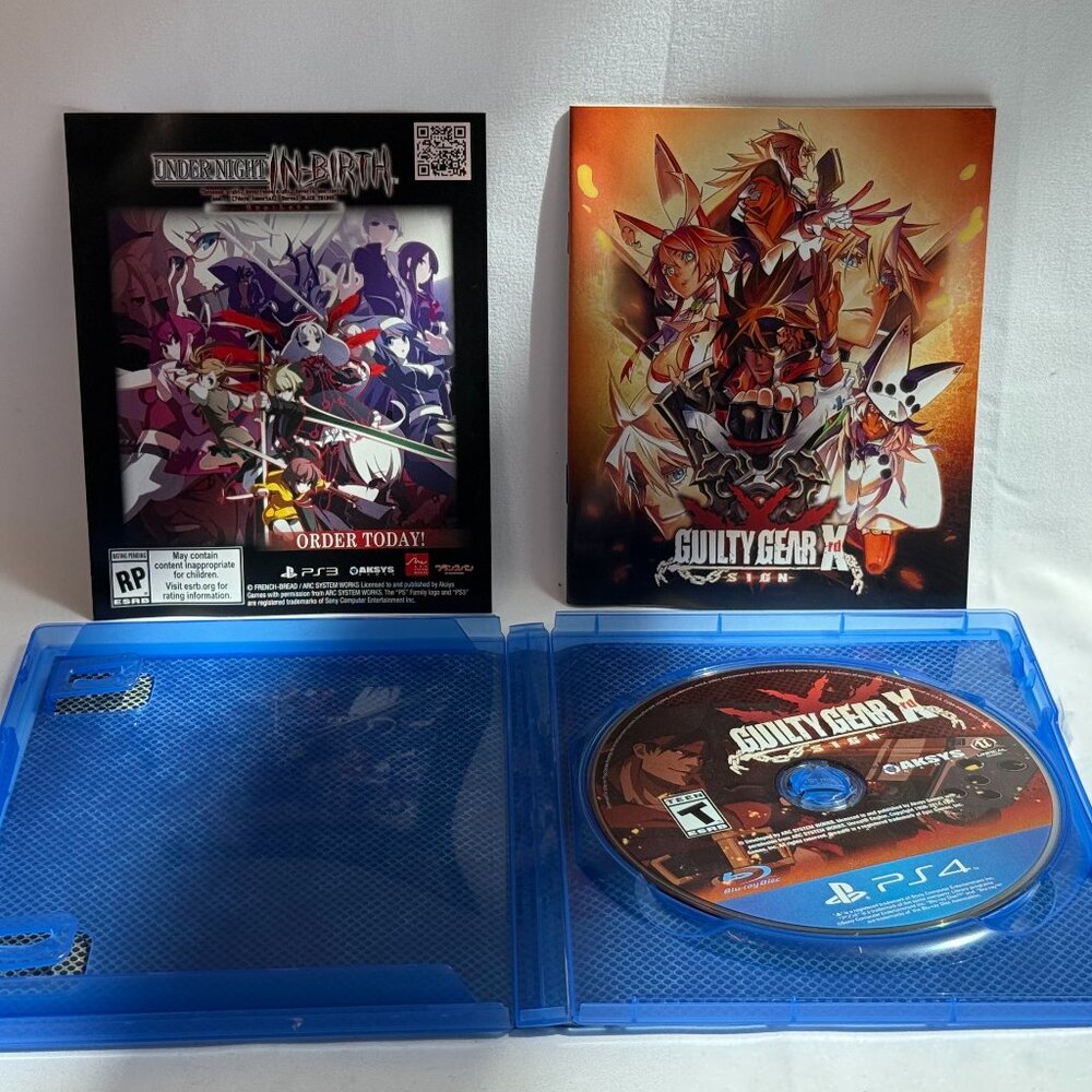 Guilty Gear Xrd -SIGN- Limited Edition Collector’s Box (PS4, 2014) – Complete w